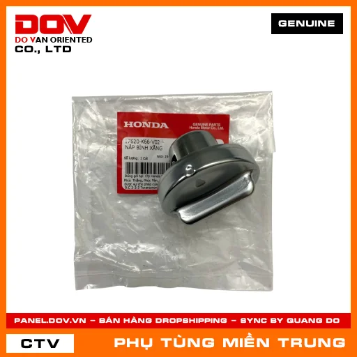 NẮP BÌNH XĂNG HONDA CHÍNH HÃNG (MÃ: 17620K66V02) — 17620K66V02