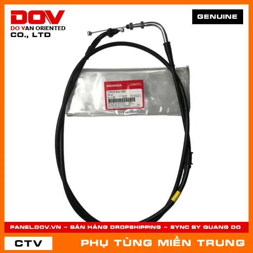 DÂY GA HONDA CHÍNH HÃNG (MÃ: 17910K12902) — 17910K12902