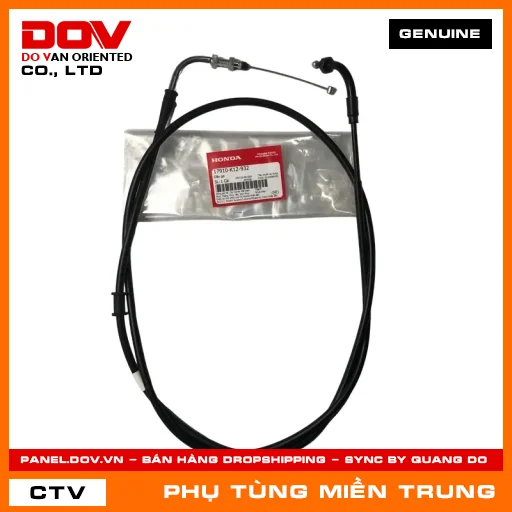 DÂY GA HONDA CHÍNH HÃNG (MÃ: 17910K12932) — 17910K12932