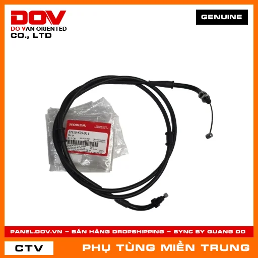 DÂY GA HONDA CHÍNH HÃNG (MÃ: 17910K29911) — 17910K29911