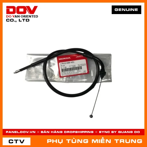 DÂY GA HONDA CHÍNH HÃNG (MÃ: 17910K89V01) — 17910K89V01