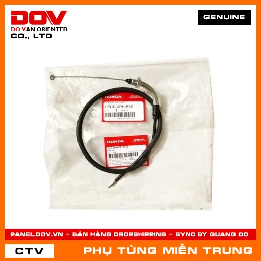 DÂY GA HONDA CHÍNH HÃNG (MÃ: 17910KPHB30) — 17910KPHB30