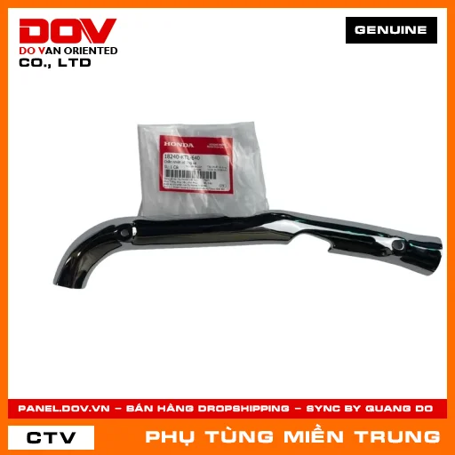 CHẮN NHIỆT CỔ ỐNG XẢ HONDA CHÍNH HÃNG (MÃ: 18240KTL640) — 18240KTL640