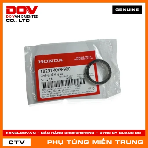 GIOĂNG CỔ ỐNG XẢ HONDA CHÍNH HÃNG (MÃ: 18291KVB900) — 18291KVB900