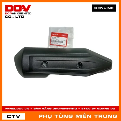 TẤM CHẮN NHIỆT ỐNG XẢ HONDA CHÍNH HÃNG (MÃ: 18318K12900) — 18318K12900