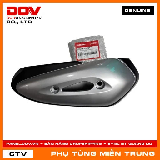 TẤM CHẮN NHIỆT ỐNG XẢ*NH411M* HONDA CHÍNH HÃNG (MÃ: 18318K29900ZA) — 18318K29900ZA