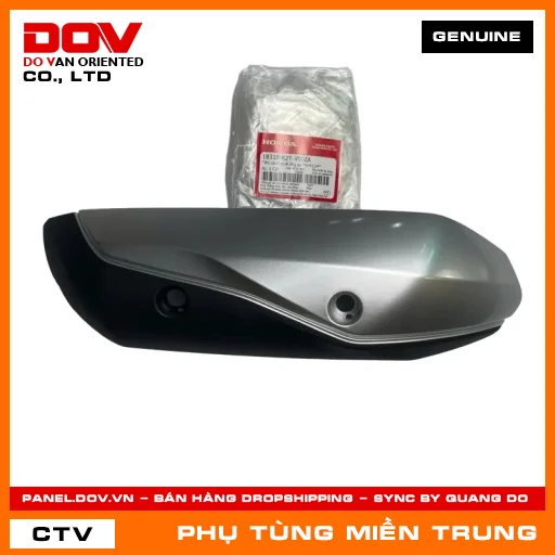 TẤM CÁCH NHIỆT ỐNG XẢ *NH411M* HONDA CHÍNH HÃNG (MÃ: 18318K2TV00ZA) — 18318K2TV00ZA