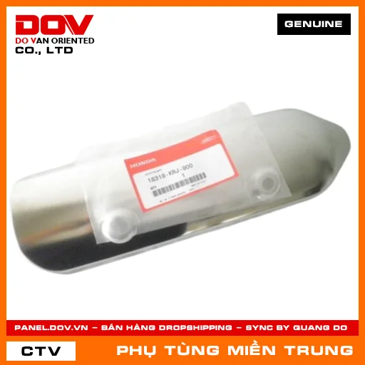 TẤM CÁCH NHIỆT ỐNG XẢ HONDA CHÍNH HÃNG (MÃ: 18318KRJ900) — 18318KRJ900