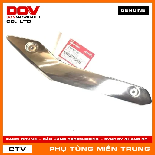 TẤM CÁCH NHIỆT B ỐNG XẢ HONDA CHÍNH HÃNG (MÃ: 18319K01900) — 18319K01900