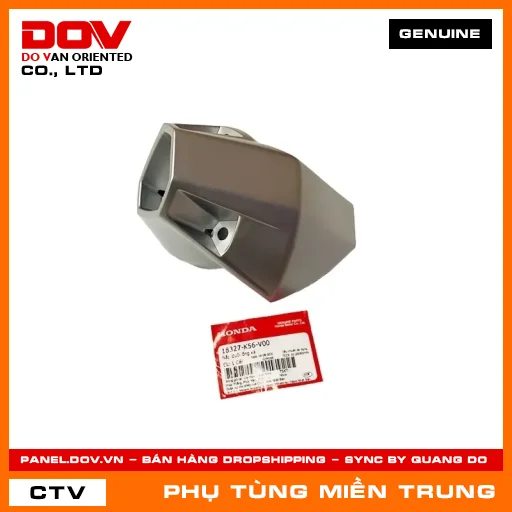 NẮP ĐUÔI ỐNG XẢ HONDA CHÍNH HÃNG (MÃ: 18327K56V00) — 18327K56V00