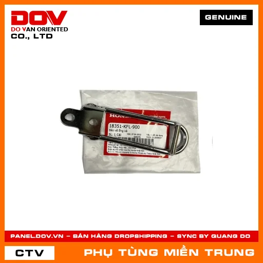 BẢO VỆ ỐNG XẢ HONDA CHÍNH HÃNG (MÃ: 18351KFL900) — 18351KFL900