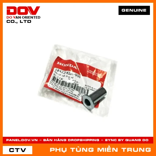 BẠC LÓT BẮT ỐNG XẢ HONDA CHÍNH HÃNG (MÃ: 18422KBA900) — 18422KBA900