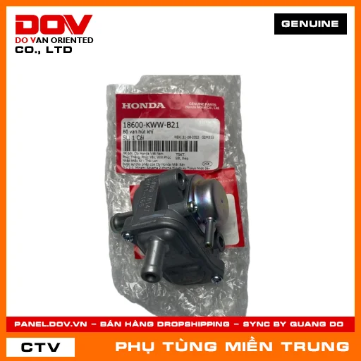 BỘ VAN HÚT KHÍ HONDA CHÍNH HÃNG (MÃ: 18600KWWB21) — 18600KWWB21