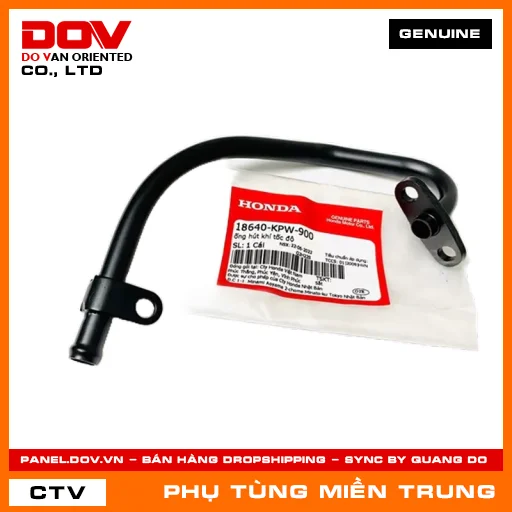 ỐNG HÚT KHÍ TỐC ĐỘ HONDA CHÍNH HÃNG (MÃ: 18640KPW900) — 18640KPW900