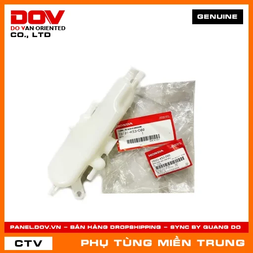 BÌNH NƯỚC LÀM MÁT PHỤ HONDA CHÍNH HÃNG (MÃ: 19101K53D00) — 19101K53D00