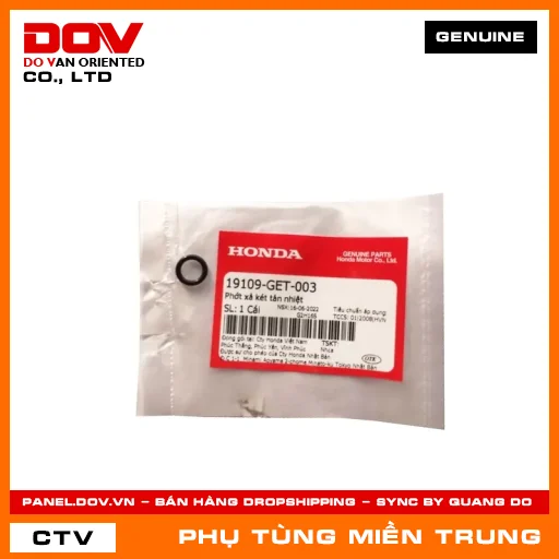 PHỚT XẢ KÉT TẢN NHIỆT HONDA CHÍNH HÃNG (MÃ: 19109GET003) — 19109GET003