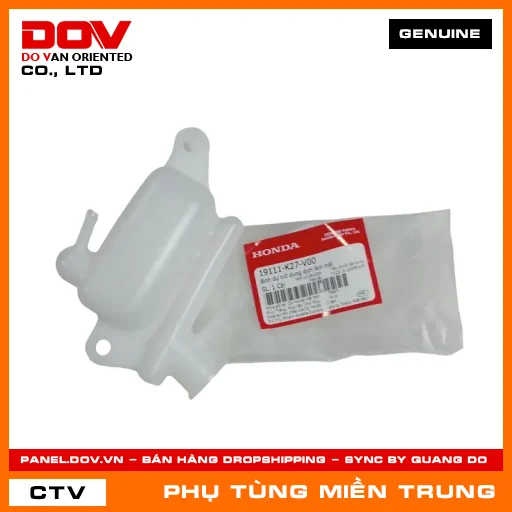 BÌNH DỰ TRỮ DUNG DỊCH LÀM MÁT HONDA CHÍNH HÃNG (MÃ: 19111K27V00) — 19111K27V00