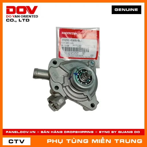 CỤM BƠM NƯỚC HONDA CHÍNH HÃNG (MÃ: 19200KWN901) — 19200KWN901