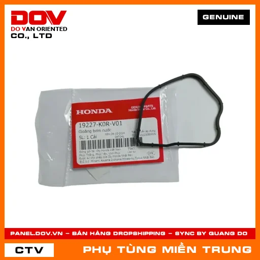 GIOĂNG BƠM NƯỚC HONDA CHÍNH HÃNG (MÃ: 19227K0RV01) — 19227K0RV01
