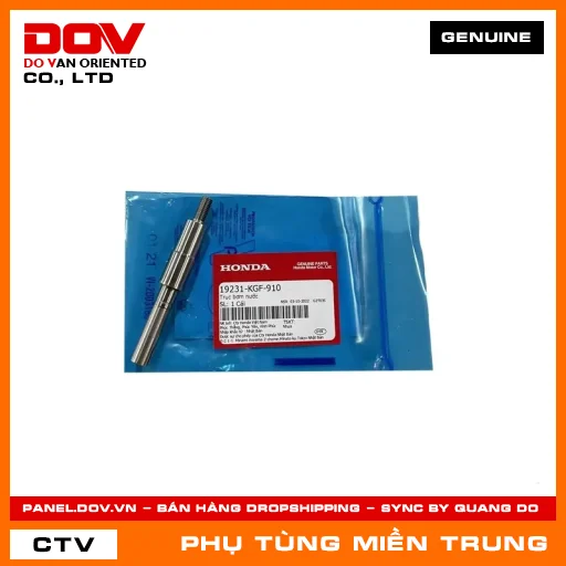 TRỤC BƠM NƯỚC HONDA CHÍNH HÃNG (MÃ: 19231KGF910) — 19231KGF910