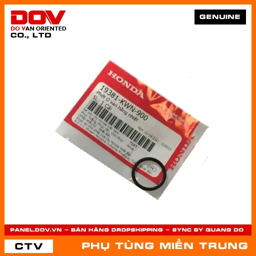 PHỚT O VAN HẰNG NHIỆT HONDA CHÍNH HÃNG (MÃ: 19381KWN900) — 19381KWN900