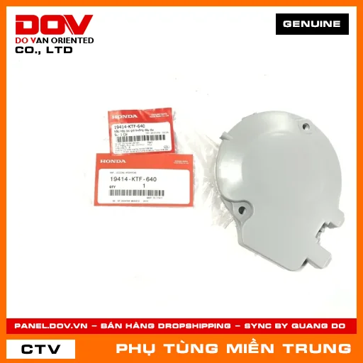 NẮP HỘP LỌC GIÓ BUỒNG DÂY ĐAI HONDA CHÍNH HÃNG (MÃ: 19414KTF640) — 19414KTF640