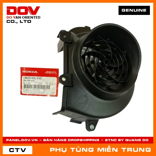 NẮP CHẮN QUẠT HONDA CHÍNH HÃNG (MÃ: 19610KZL930) — 19610KZL930