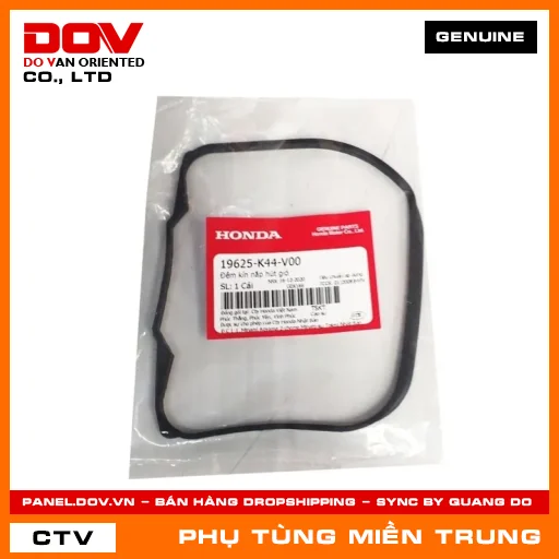 ĐỆM KÍN NẮP HÚT GIÓ HONDA CHÍNH HÃNG (MÃ: 19625K44V00) — 19625K44V00