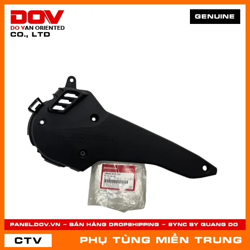 ỐP NẮP MÁY TRÁI HONDA CHÍNH HÃNG (MÃ: 19640K1ZJ10) — 19640K1ZJ10