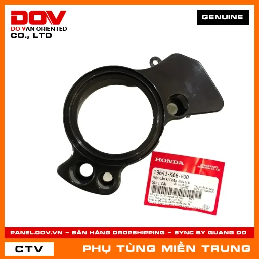 HỘP DẪN KHÍ NẮP MÁY TRÁI HONDA CHÍNH HÃNG (MÃ: 19641K66V00) — 19641K66V00