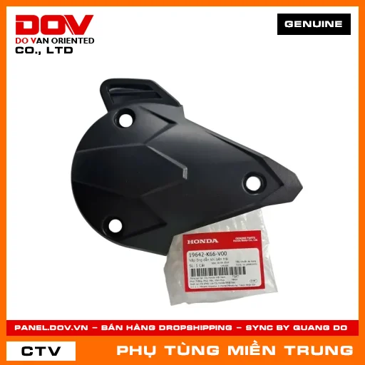 NẮP ỐNG DẪN KHÍ BÊN TRÁI HONDA CHÍNH HÃNG (MÃ: 19642K66V00) — 19642K66V00