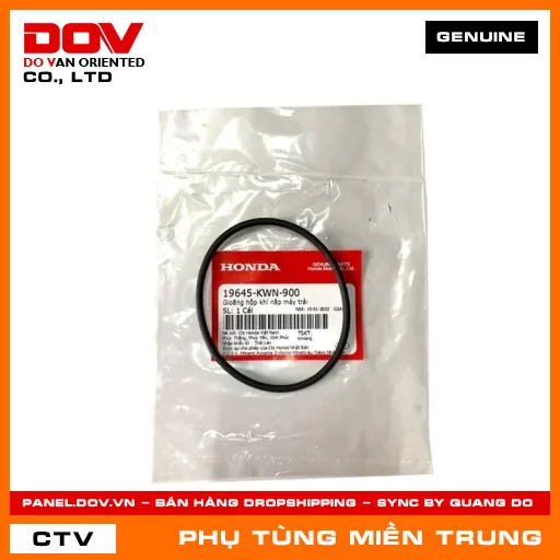 GIOĂNG HỘP KHÍ NẮP MÁY TRÁI HONDA CHÍNH HÃNG (MÃ: 19645KWN900) — 19645KWN900