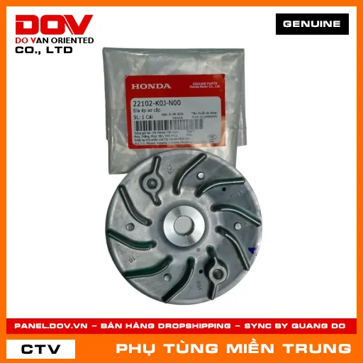 ĐĨA ÉP SƠ CẤP HONDA CHÍNH HÃNG (MÃ: 22102K0JN00) — 22102K0JN00