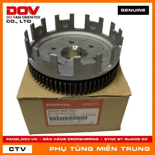 BỘ LY HỢP NGOÀI THỨ CẤP HONDA CHÍNH HÃNG (MÃ: 22110KRS920) — 22110KRS920