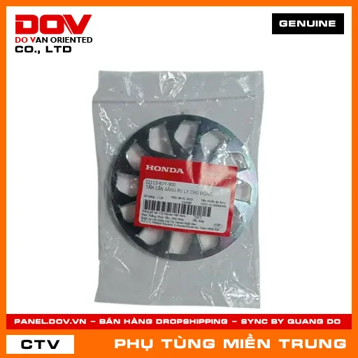 TẤM CÂN BẰNG PU LY CHỦ ĐỘNG HONDA CHÍNH HÃNG (MÃ: 22113KVY900) — 22113KVY900