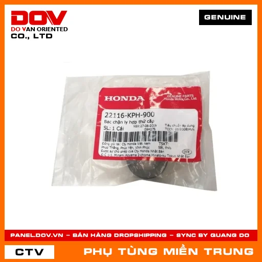 BẠC CHẶN LY HỢP THỨ CẤP HONDA CHÍNH HÃNG (MÃ: 22116KPH900) — 22116KPH900