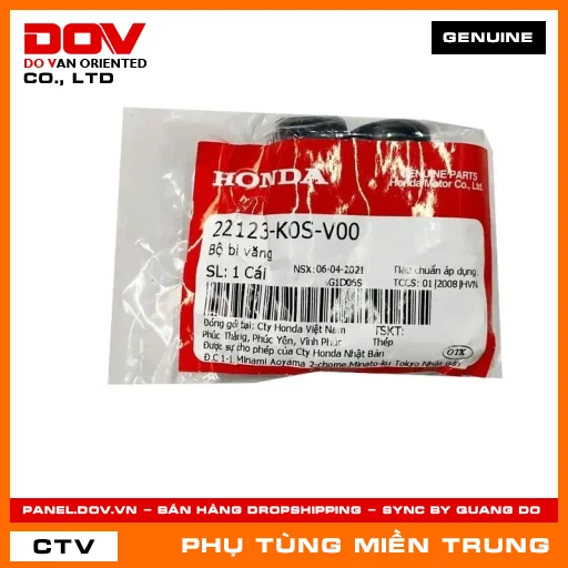 BỘ BI VĂNG HONDA CHÍNH HÃNG (MÃ: 22123K0SV00) — 22123K0SV00