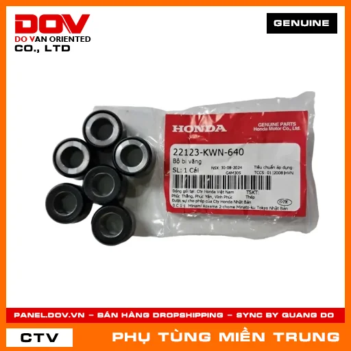 BỘ BI VĂNG HONDA CHÍNH HÃNG (MÃ: 22123KWN640) — 22123KWN640