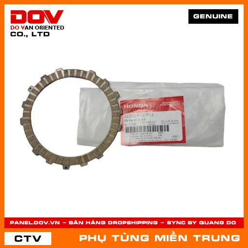 ĐĨA MA SÁT LY HỢP HONDA CHÍNH HÃNG (MÃ: 22201KYZ901) — 22201KYZ901