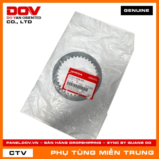 ĐĨA SẮT LY HỢP HONDA CHÍNH HÃNG (MÃ: 22321KWB601) — 22321KWB601