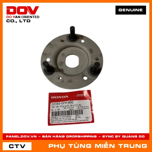 TẤM DÃN ĐỘNG GUỐC VĂNG THỨ CẤP HONDA CHÍNH HÃNG (MÃ: 22350GFM890) — 22350GFM890