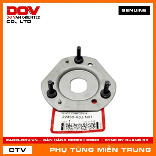 GIÁ GUỐC VĂNG THỨ CẤP HONDA CHÍNH HÃNG (MÃ: 22350K0JN01) — 22350K0JN01