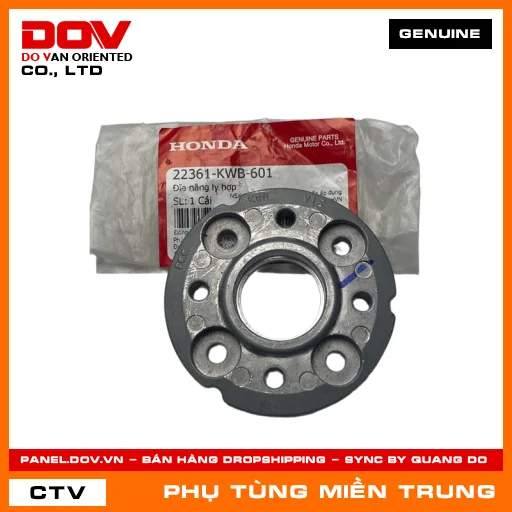 ĐĨA NÂNG LY HỢP HONDA CHÍNH HÃNG (MÃ: 22361KWB601) — 22361KWB601