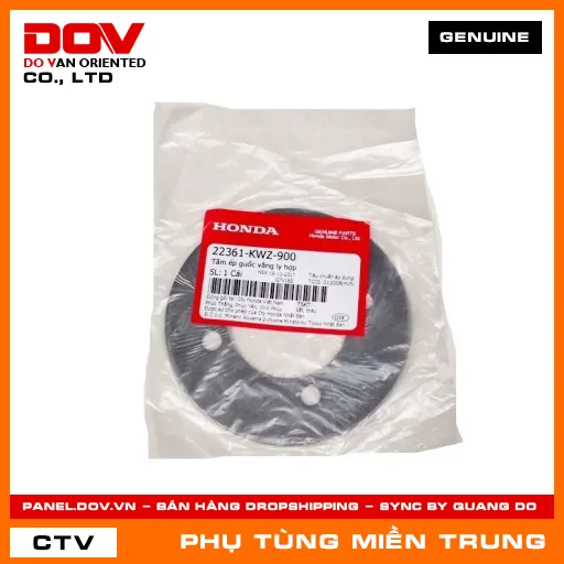 TẤM ÉP GUỐC VĂNG LY HỢP HONDA CHÍNH HÃNG (MÃ: 22361KWZ900) — 22361KWZ900