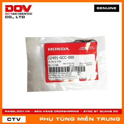 LÒ XO LY HỢP HONDA CHÍNH HÃNG (MÃ: 22401GCC000) — 22401GCC000