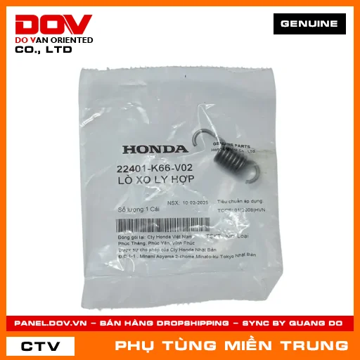 LÒ XO LY HỢP HONDA CHÍNH HÃNG (MÃ: 22401K66V02) — 22401K66V02