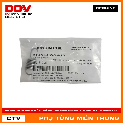 LÒ XO LY HỢP HONDA CHÍNH HÃNG (MÃ: 22401KGG910) — 22401KGG910