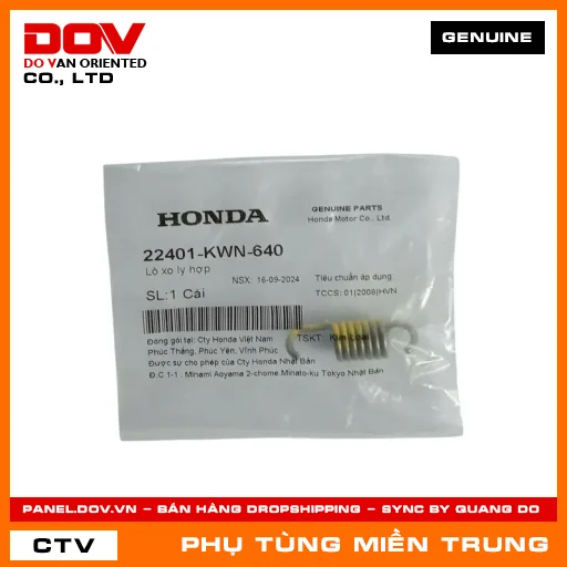 LÒ XO LY HỢP HONDA CHÍNH HÃNG (MÃ: 22401KWN640) — 22401KWN640
