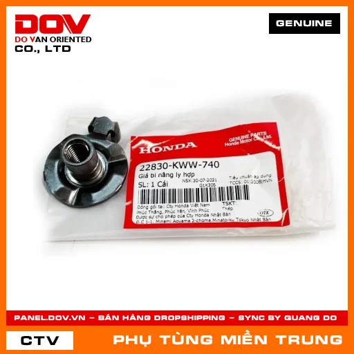 GIÁ BI NÂNG LY HỢP HONDA CHÍNH HÃNG (MÃ: 22830KWW740) — 22830KWW740