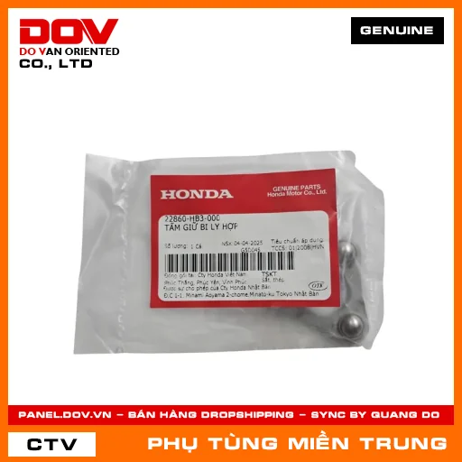 TẤM GIỮ BI LY HỢP HONDA CHÍNH HÃNG (MÃ: 22860HB3000) — 22860HB3000